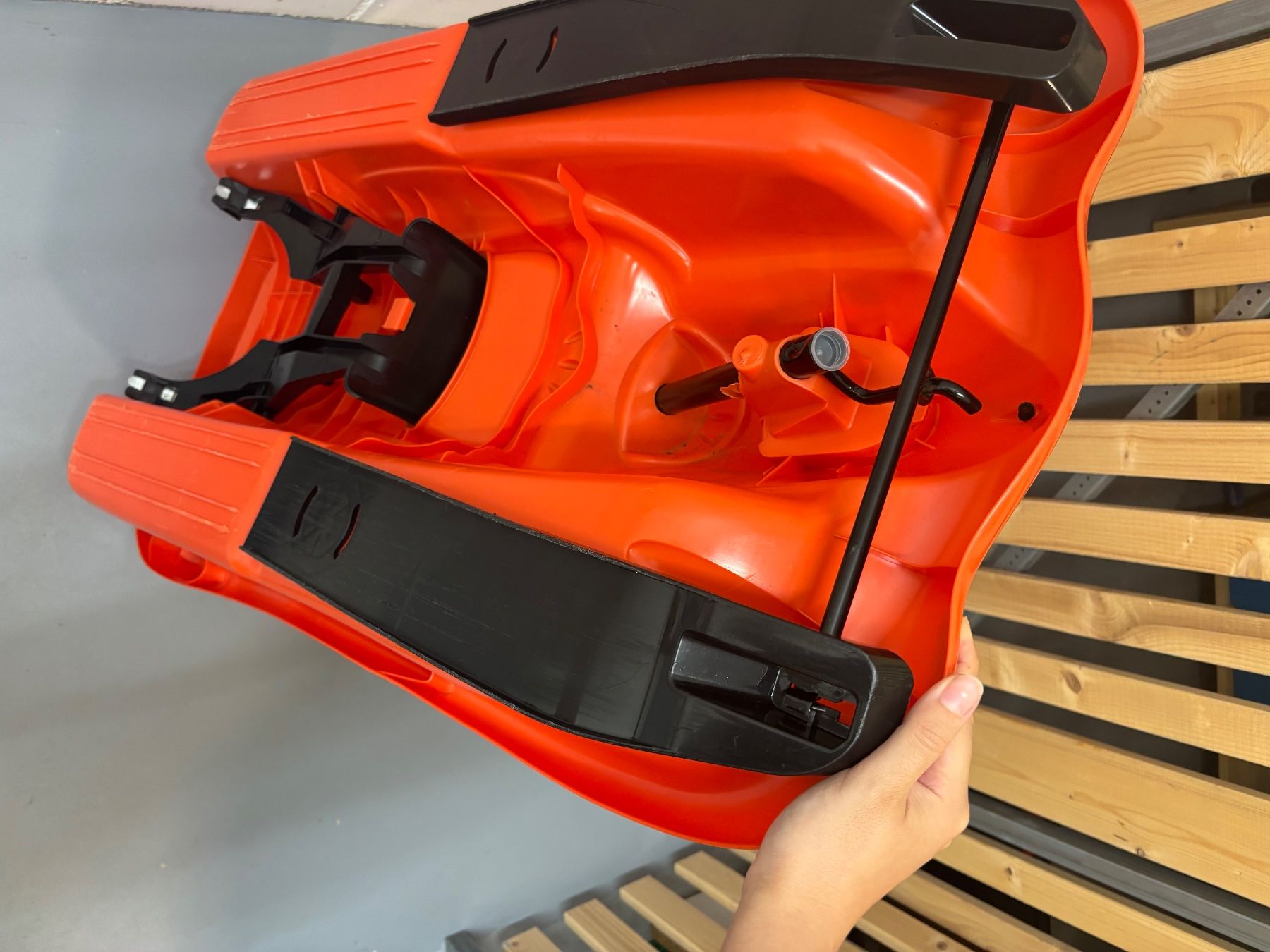 Luge: Schlitten mit Lenkrad – D'occasion à Oberentfelden par Hain_shopp 2