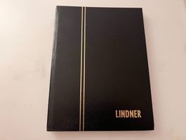 Album Lindner - voller Briefmarken aus aller Welt