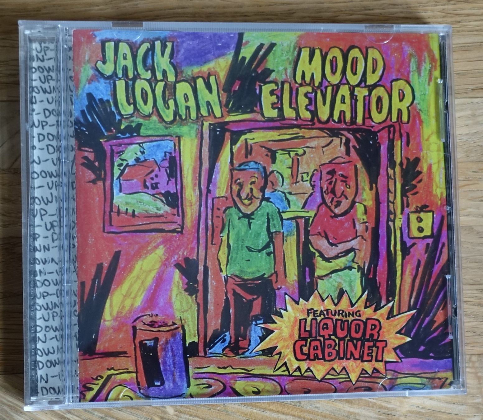 CD: Jack Logan Featuring Liquor Cabinet – Mood Elevator - D25 – Usato da Sessa venduto da discoverymedia