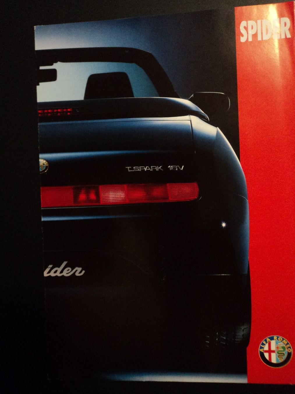 Alfa Romeo Documents: Prospekt Alfa Romeo Spider 916 1997 – D'occasion à Schwarzenburg par modelCARama 2