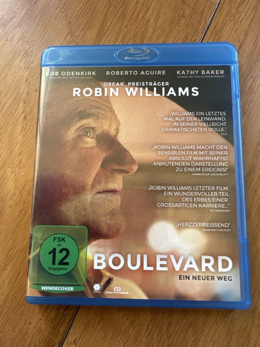Tutti i DVDs: Boulevard, ein neuer Weg Bluray, Robin Williams – Usato da Benken ZH venduto da Audi-erich