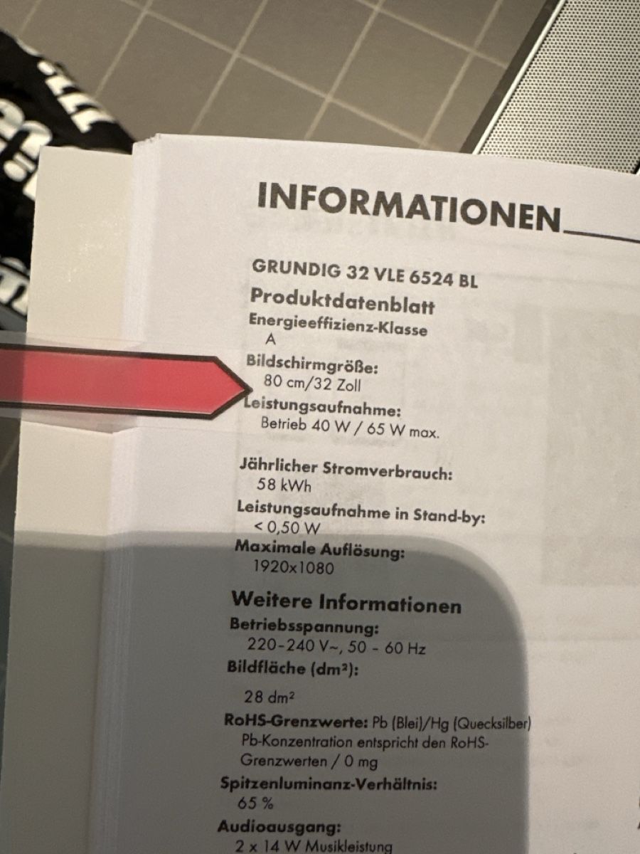 Grundig Televisori: Grundig TV – Usato da St. Gallen venduto da Ursula66 2