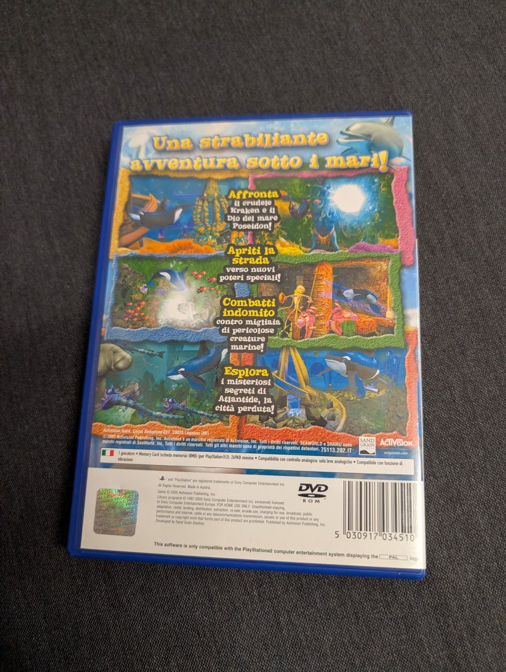 Spiele: Shamu's deep sea adventures playstation 2 – Gebraucht aus Giubiasco von Ticinerd 1
