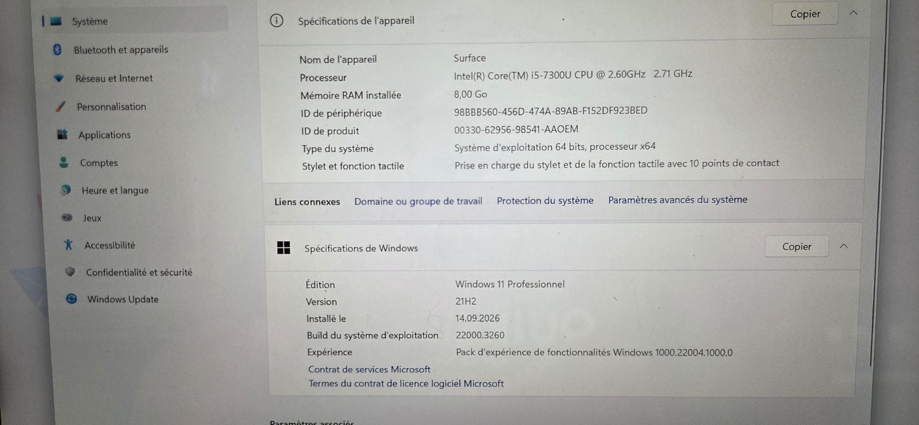 Microsoft Notebooks: Microsoft Surface comme neuve – Neu (gemäss Beschreibung) aus Moutier von florof 1