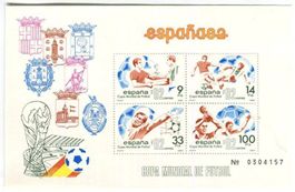 Block "Fussball". Spanien.