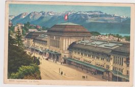 Carte postale Lausanne 1933