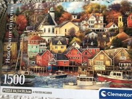 Puzzle 1500 pièces "Clementoni High Quality Collection" port