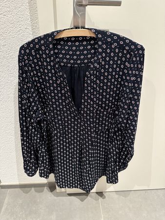 Schönes Damenblusenshirt mit Muster, Gr. XXL
