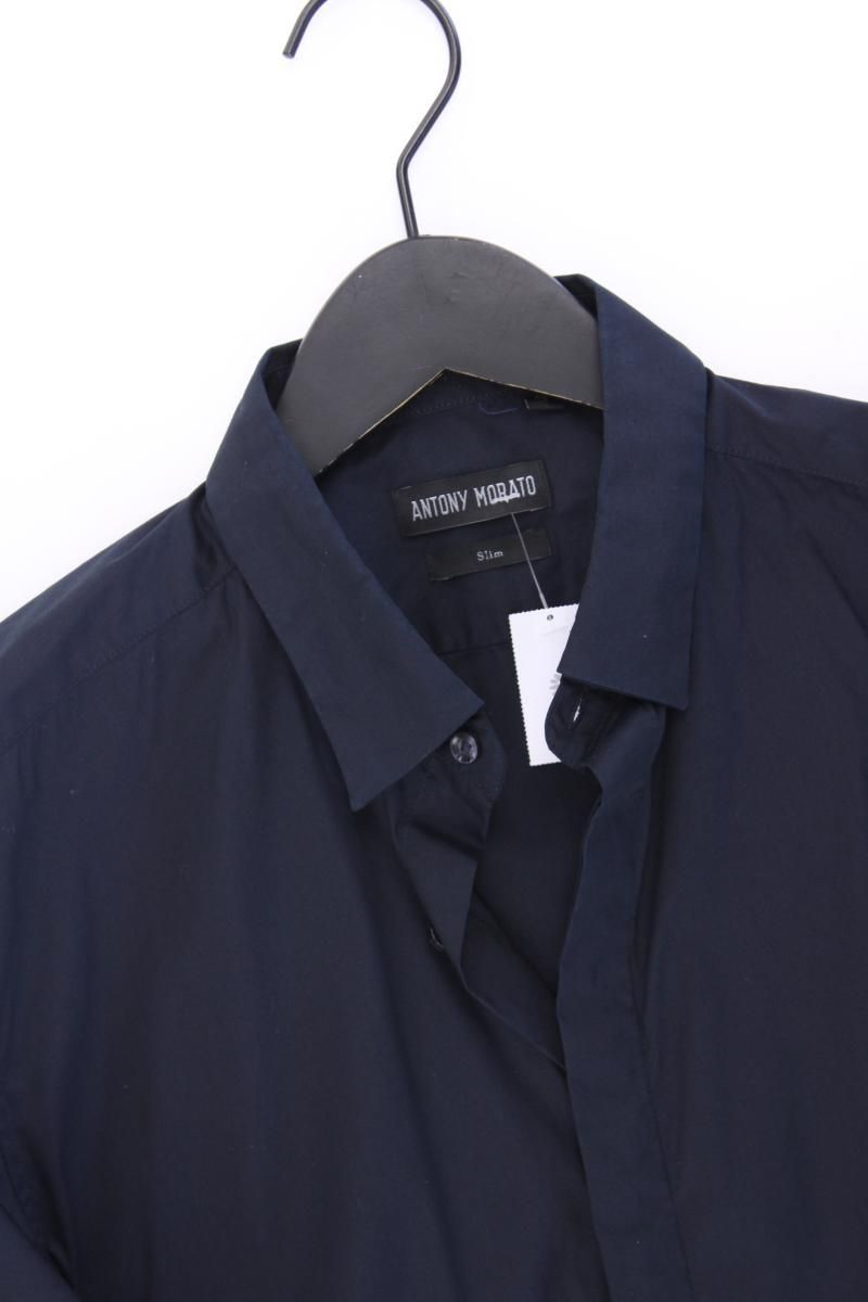 Hemden: ANTONY MORATO Kurzarmhemd Gr. 48 blau – Gebraucht aus Neustadt an der Waldnaab von SecondLifeFashion 1