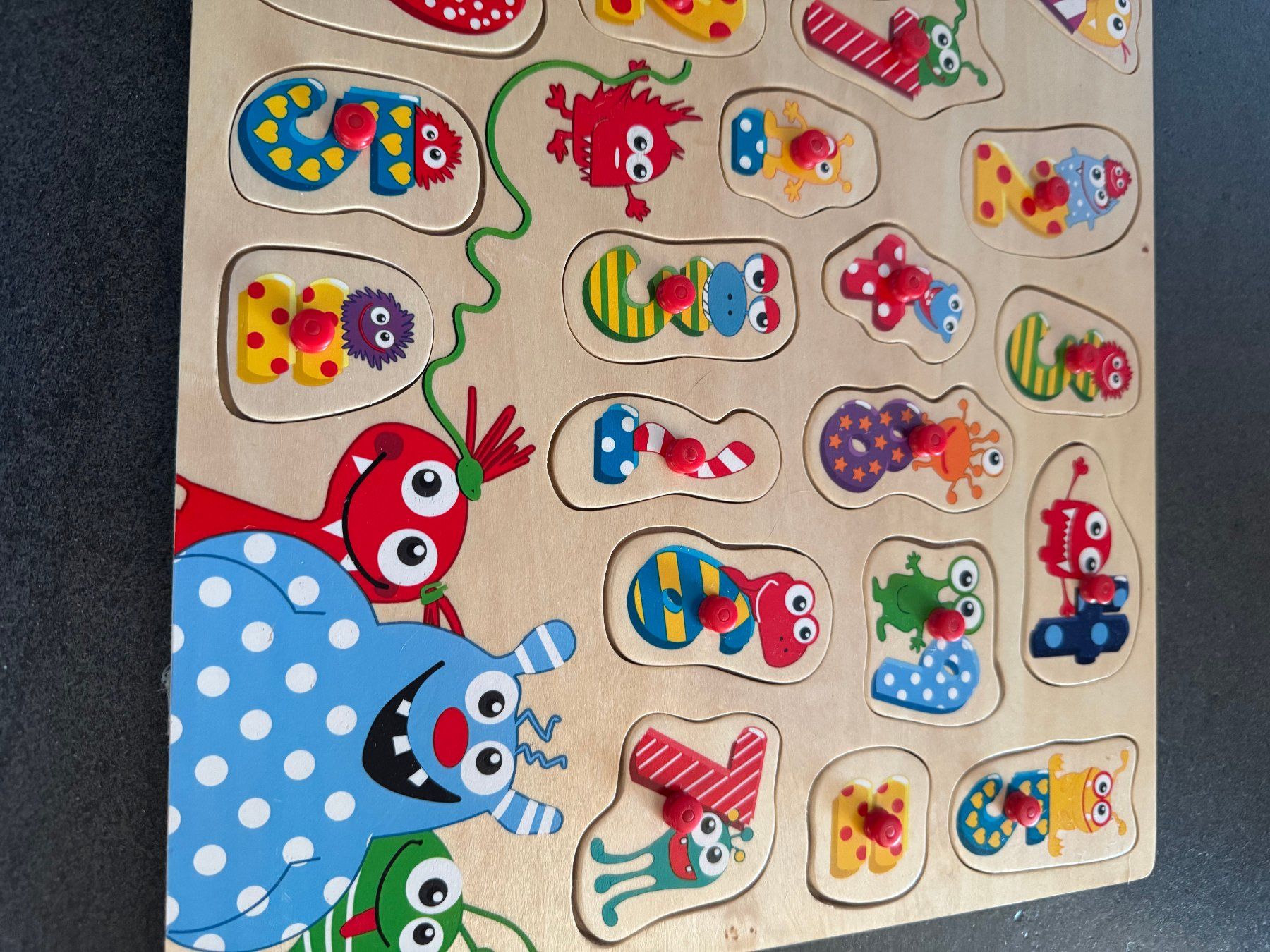 Puzzle: Steck - Puzzle "Zahlen" 40 x 30 x 1.5cm – Usato da Fribourg venduto da tschjoly 2