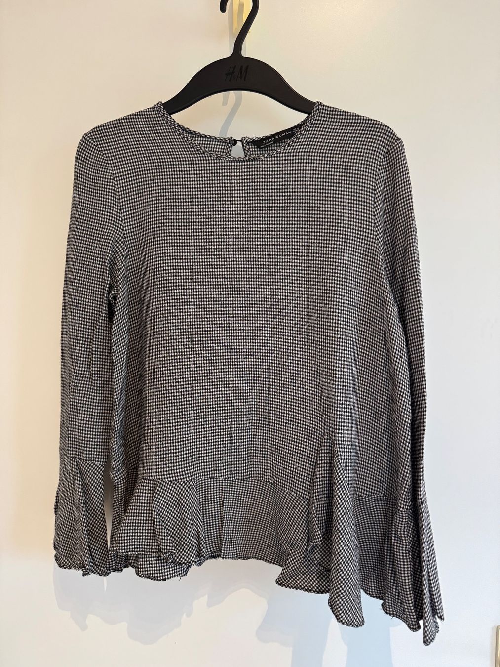 Zara Tops: Blouse à carreaux - Zara – Gebraucht aus Denens von sar_5wlm