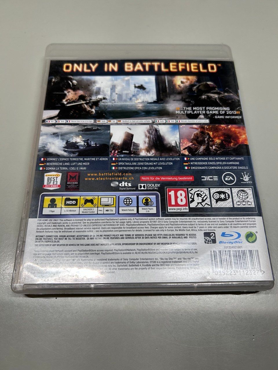 Giochi: Battlefield 4 per PlayStation 3 (PS3) – Usato da Giubiasco venduto da LorisVale 1