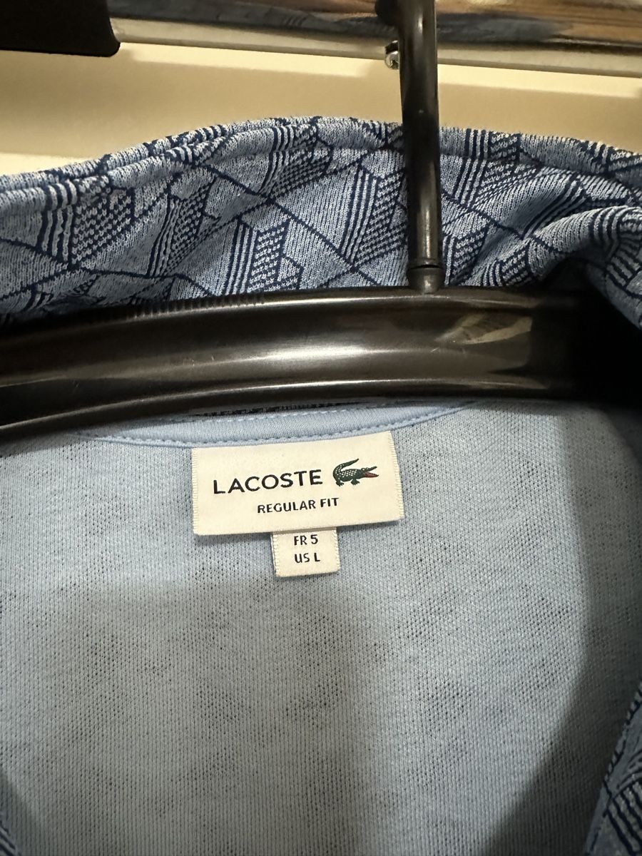 Lacoste Giacche: Lacoste Trainingsjacke blau mit Muster Grösse L – Nuovo (secondo la descrizione) da Luzern venduto da fla_b9xh 3