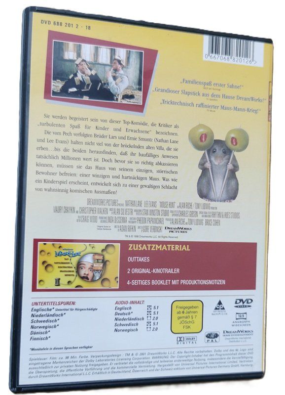 Tous les DVDs: Mäusejagd (DVD) – D'occasion à Wilen b. Wollerau par morethanmusic 2