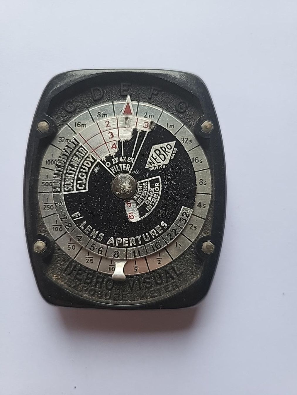 Messen: Nebro Visual Exposure Meter mit Box & Anleitung #101 – Gebraucht aus Dachsen von MacheSache 1