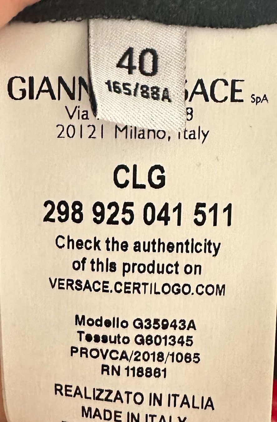 Versace Vestiti: Versace Abendkleid – Nuovo (secondo la descrizione) da Selzach venduto da Mperformance83 4
