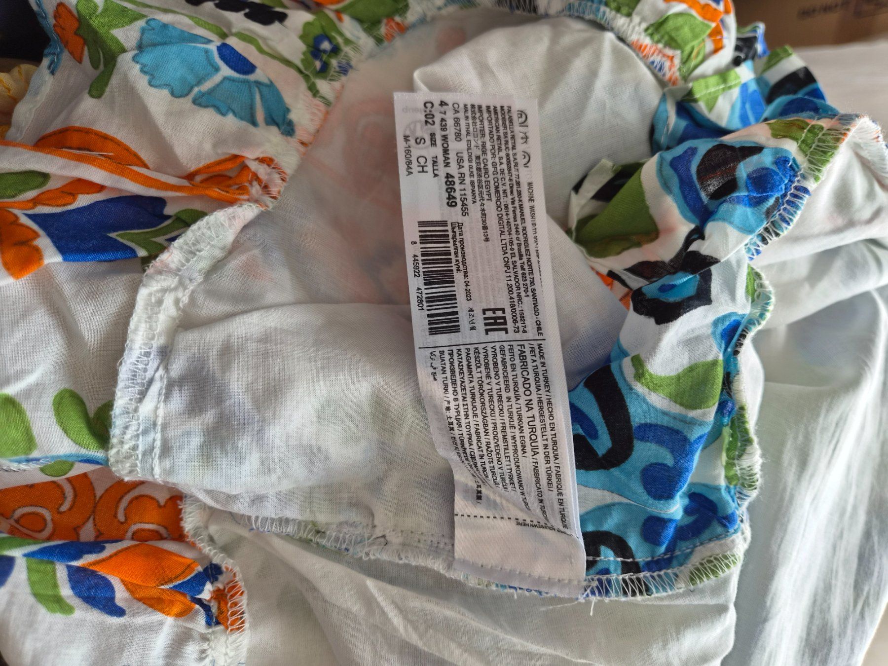Mango Vestiti: Mango buntes Kleid Gr. S – Usato da Frenkendorf venduto da Chrigeli01 4