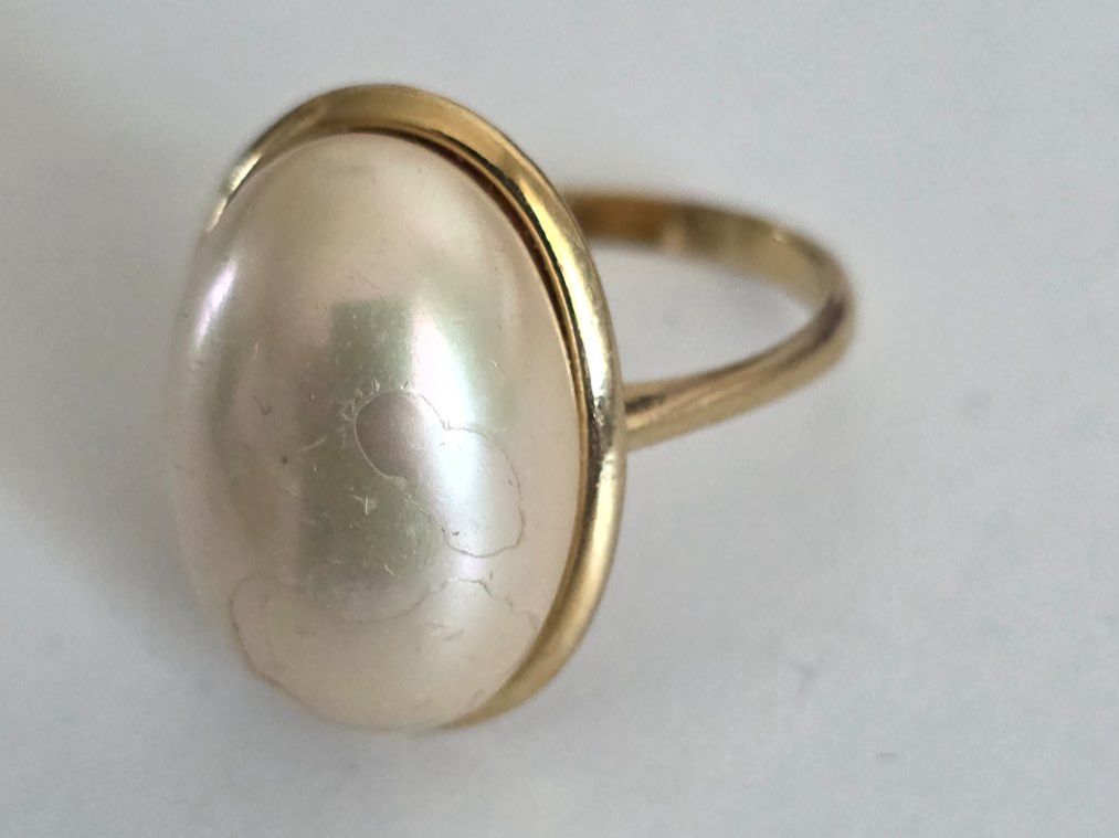 Anelli: Schöner Ring Silber 925 vergoldet – Usato da Wittenbach venduto da rose_rosi