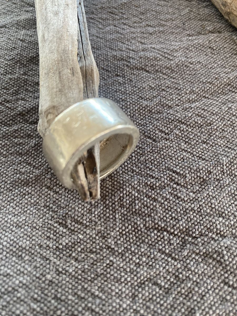 Bagues: Silberring breit, Durchmesser 20 cm – D'occasion à Steinen par Gigeri75