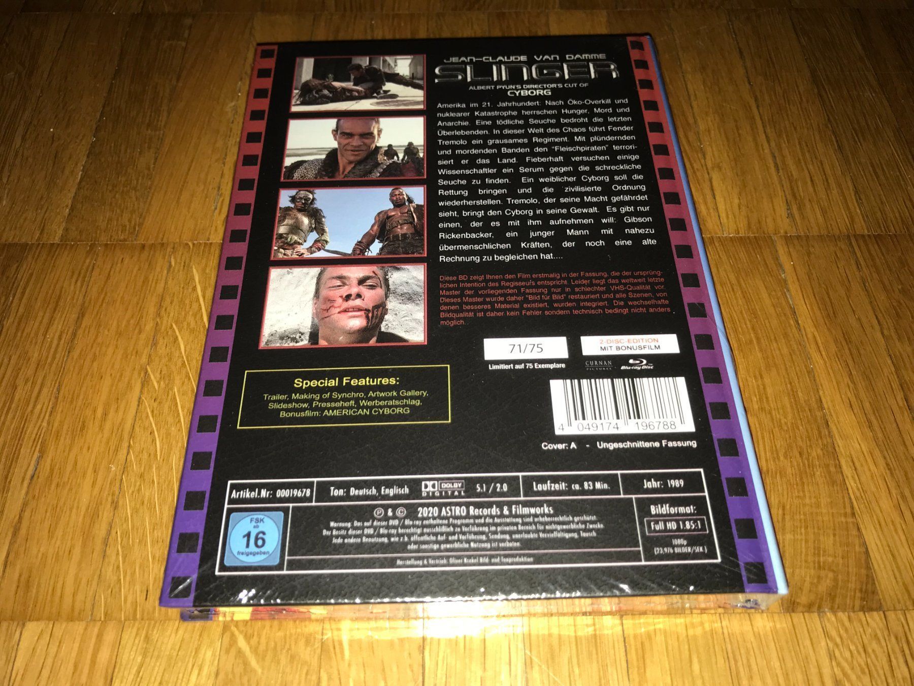 Tutti i DVDs: Slinger - MEDIABOOK - BLU-RAY - A - UNCUT – Nuovo e nell'imballaggio originale da Basel venduto da havsok 1