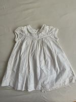 Jacadi Baby Dress White Cotton Lace Collar Size 18M