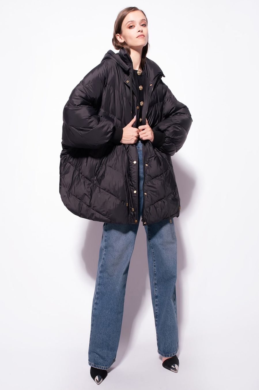 Pinko Jacken: PINKO Daunenjacke mit Kapuze – Neu und originalverpackt aus Zürich von NNK28 3