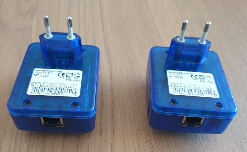 Unità & Adattatore: MicroLink dLAN Ethernet *Internet über Stromanschluss DEVOLO – Usato da Chur venduto da P0WER 3