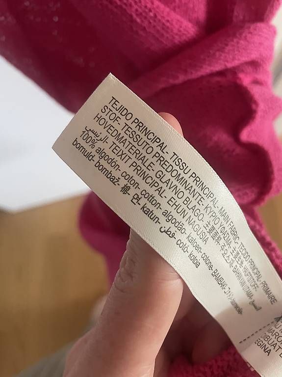 Vestiti: Massimo Dutti Strickkleid Pink, 100% Baumwolle, Gr. M – Usato da Zürich venduto da Ineselisabeth 1