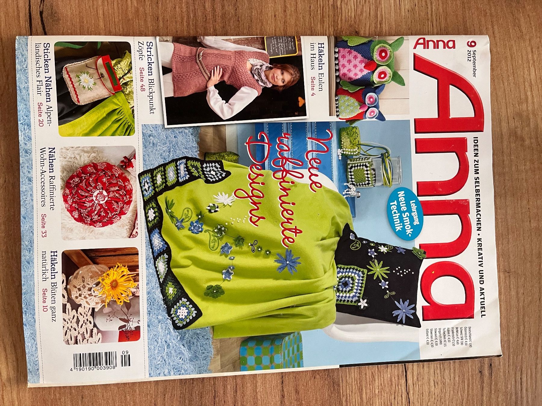 Riviste & Magazine: 1 Heft Anna September 2012 – Usato da Büsserach venduto da bor_s88m