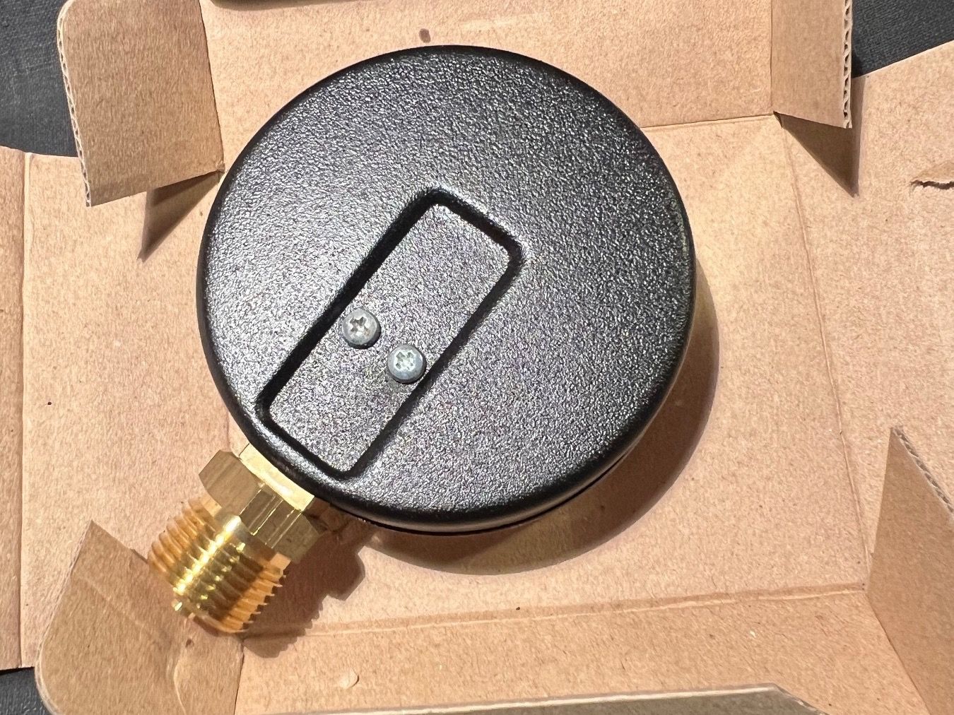 Messen: Manometer Druckmesser 63mm Durchmesser, Neuwertig! – Neu und originalverpackt aus Niederrohrdorf von ledergerber 1