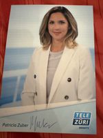 Autogrammkarte Patricia Zuber TELE ZÜRI Unterschrift Unikat