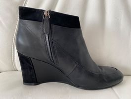 Stiefeletten schwarz Leder Grösse 40 Marke TOD'S