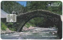 Telefonkarte Andorra AND-055 Pont de Sant Antonì