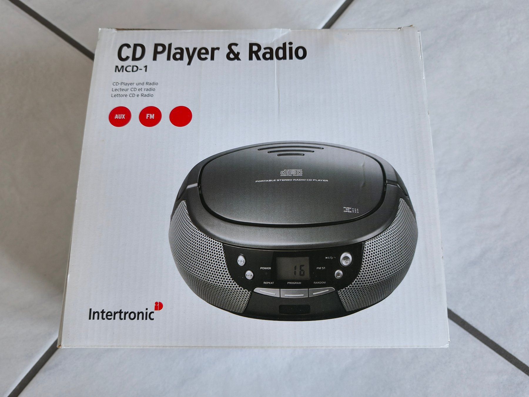 Radio: Intertronic CD Player & Radio MCD-1 – Usato da Zürich venduto da Bluemex