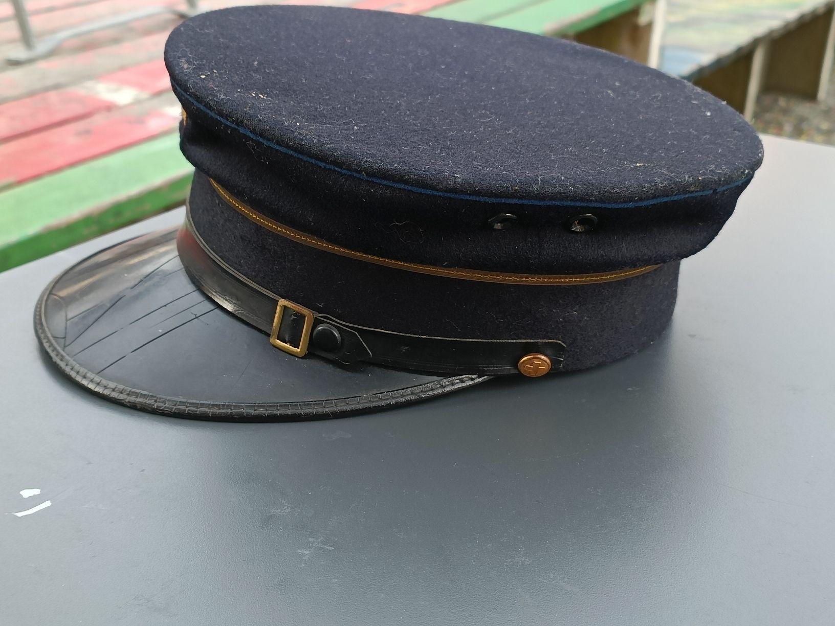 SBB/CFF/FFS Uniformi: Alte Bahn SBB Mütze – Usato da Brugg AG venduto da Ente015 2