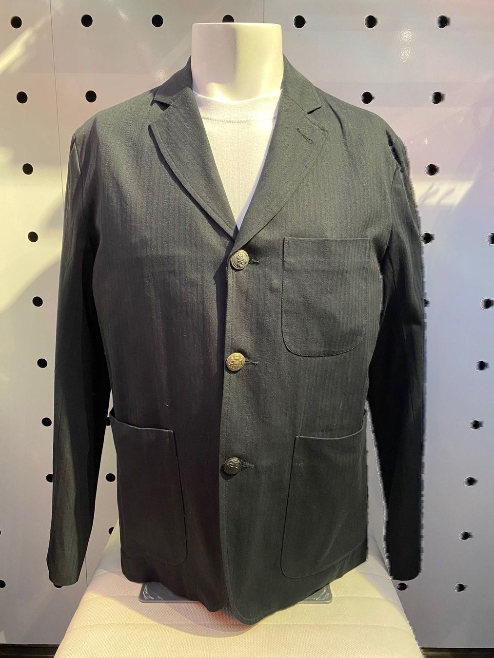 Giacche: HERREN BLAZER BLK GR. 42/S – Nuovo e nell'imballaggio originale da Zürich venduto da LIQUIDATOR.CP