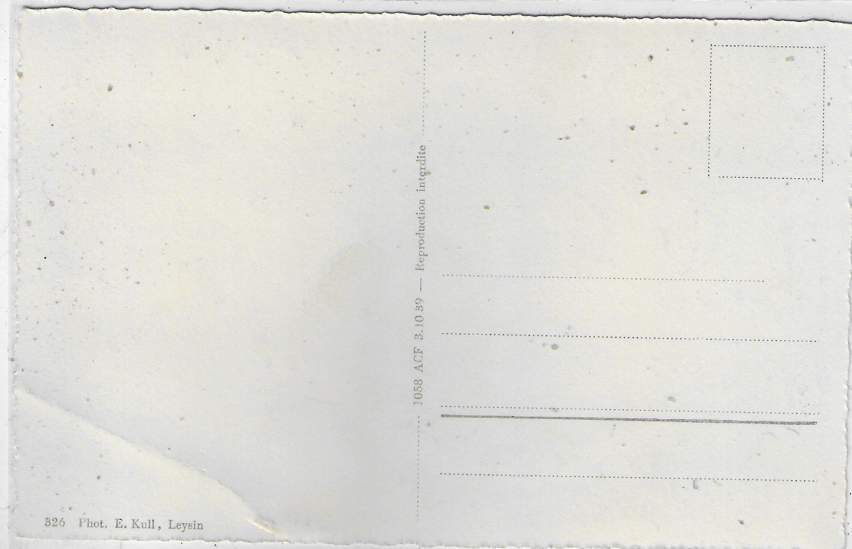 Cartoline postali: Leysin - L'Eglise protestante – Difettoso da Ettingen venduto da Kartenplanet 1
