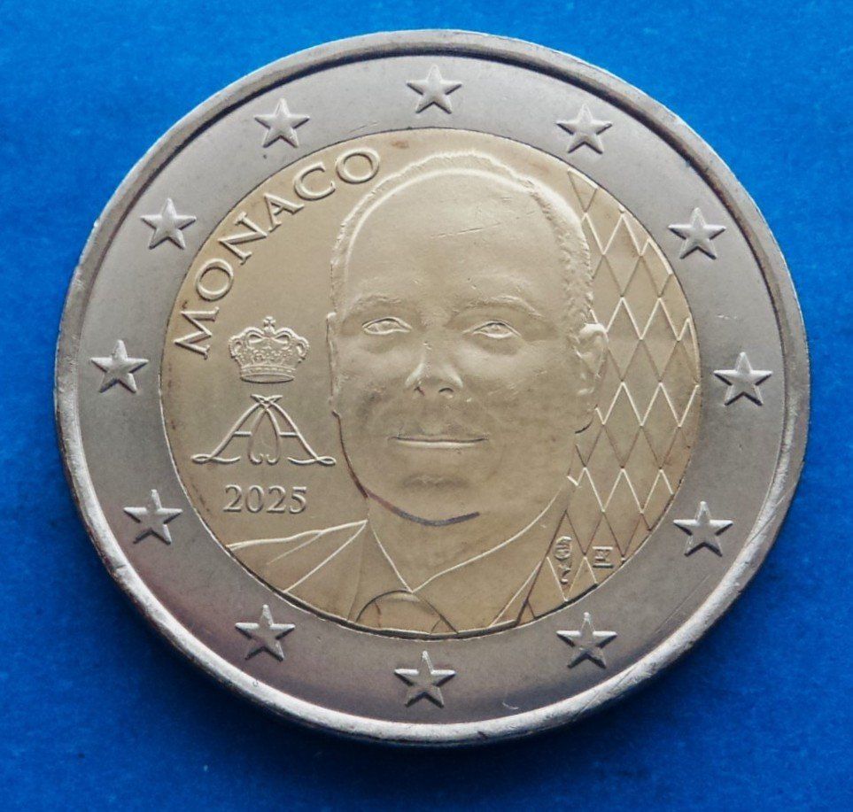 Tutti le monete: Monaco: 2 Euro 2025, VZ. – Usato da Basel venduto da maripas17