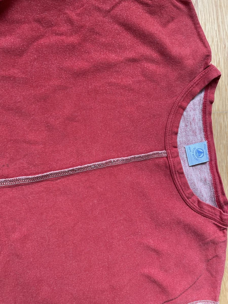 Petit Bateau Maglioni & Felpe: Petit Bateau Langarmshirt rot 138 – Usato da Bern venduto da brup 1