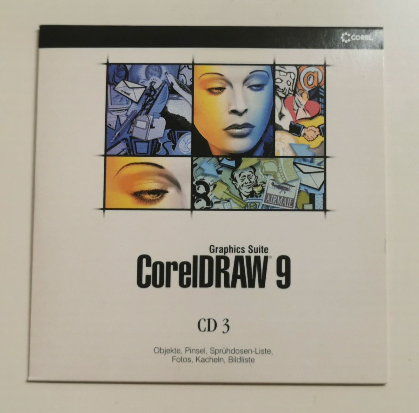 CorelDRAW Software: CorelDRAW 9 Graphics Suite - Legendäre Grafiksoftware! – Usato da Oberwangen b. Bern venduto da Vittorio0 6