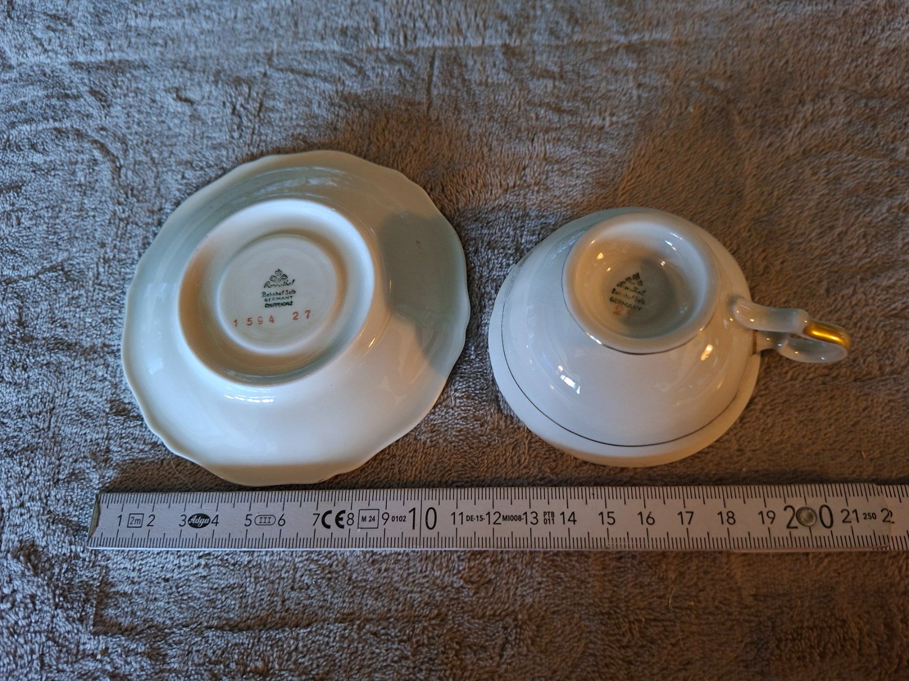Rosenthal Tazze: Wunderschöne Rosenthal Sammlertasse  Goldrand Vintage – Usato da Otelfingen venduto da silver-moon 2