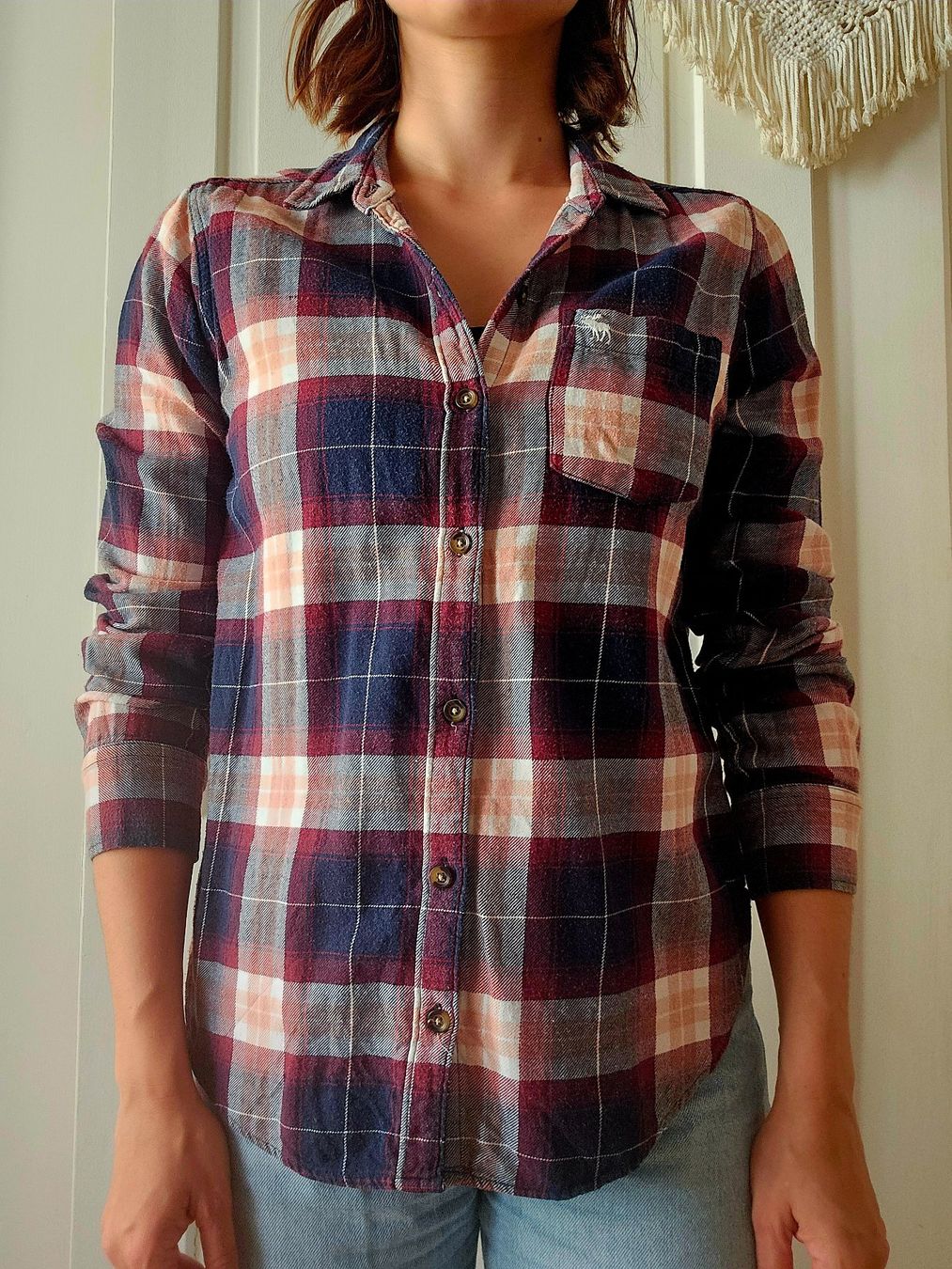 Abercrombie Camicette: Karriertes Hemd Gr. S – Usato da Zürich venduto da anna_r26m