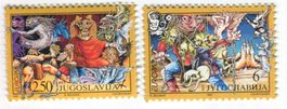 Briefmarken "Mythen & Sagen". Jugoslawien.