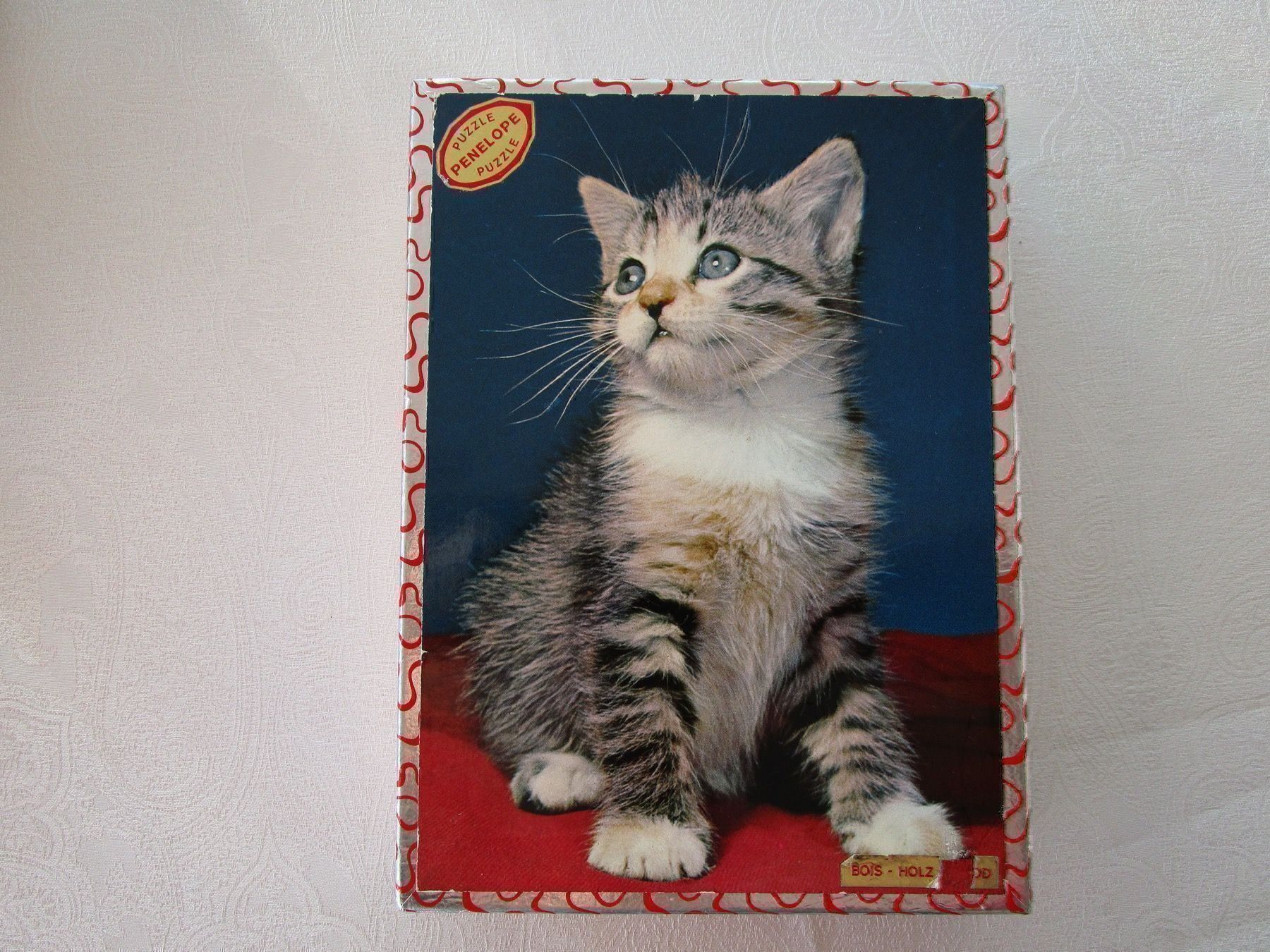 Penelope Puzzle: Penelope Holzpuzzle Katzen – Usato da Geroldswil venduto da Jeremy11