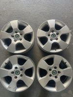 4x Original Skoda Octavia Alufelgen 15” – 6.5Jx15 ET50 – 5x1