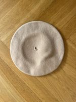Vintage Kangol Beret Damen Beige 100% Schurwolle