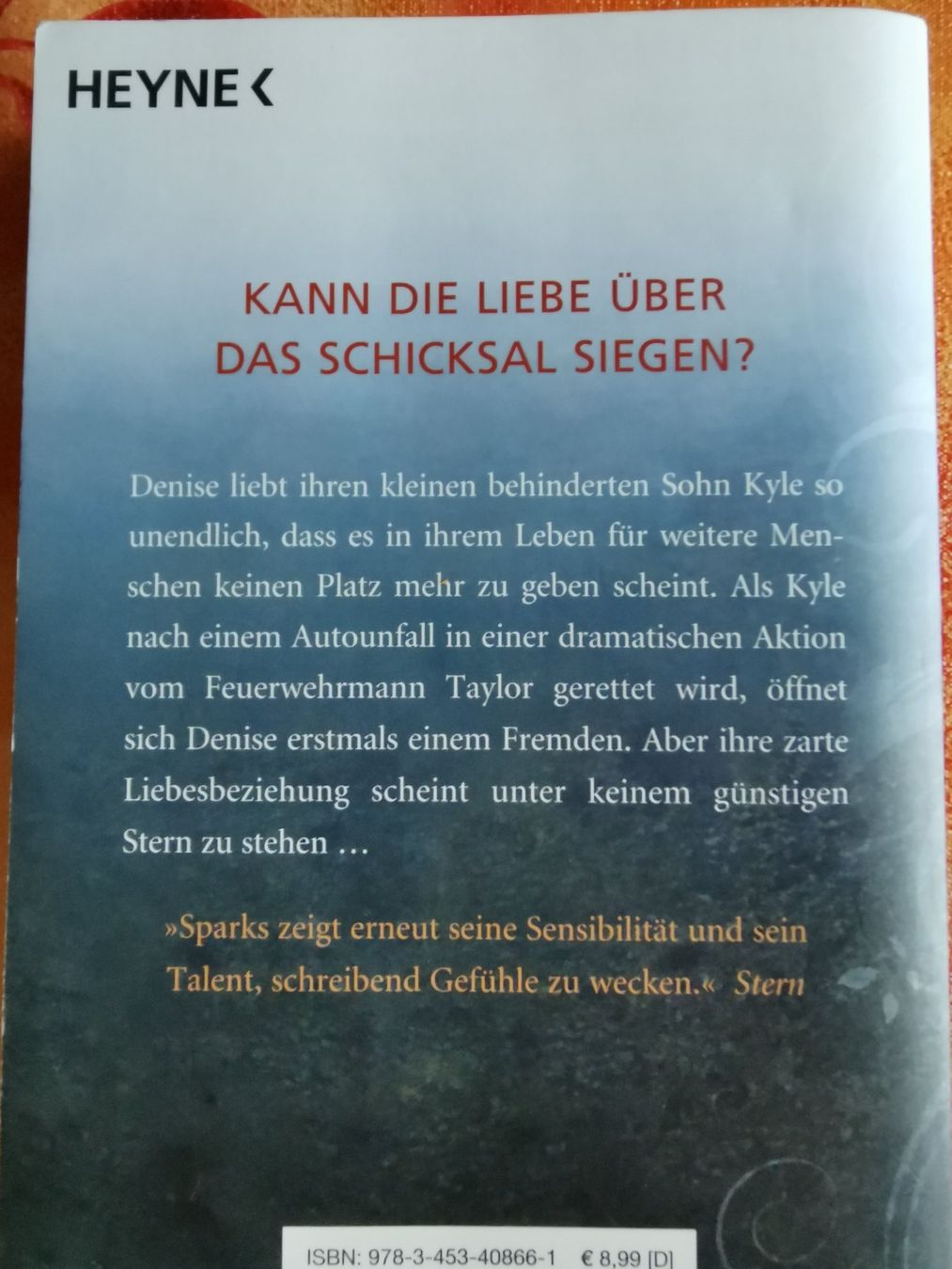 Libri: Nicholas Sparks, Das Schweigen des Glücks – Usato da Kölliken venduto da mar5742 1