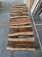 Premium Nussbaumholz Edelkern Drechselfertig Kernholz 50 mm