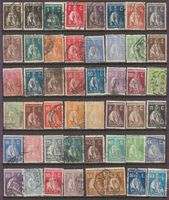 Portugal Collection Années diverses Timbres lusita...