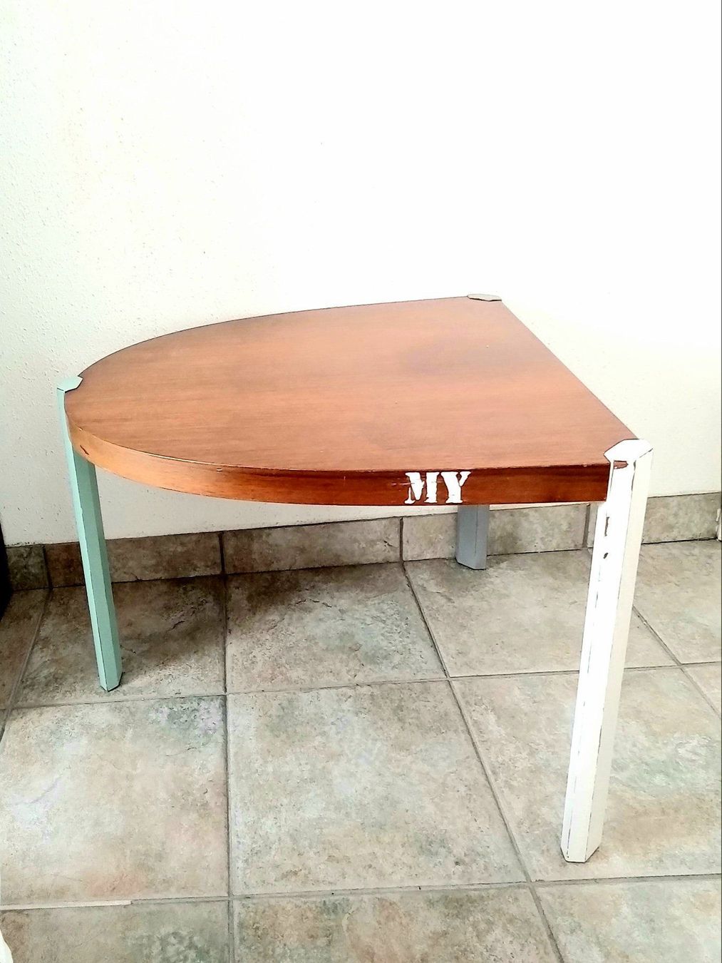 Tavoli: Sofatisch,Couchtisch,Beistelltisch,halbrund,shabby chic – Usato da Ebmatingen venduto da Paradisee